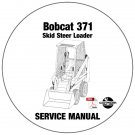 Bobcat Skid Steer Loader 371 Service Repair Manual CD
