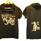 Korean Women Fashion T-SHIRT Black Snoopy Lady Soft Elastic Short