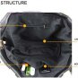 Women Commuter Belt Buckle Big Bag Wild Colorful Shoulder Bag Fashion Shopping Handbag