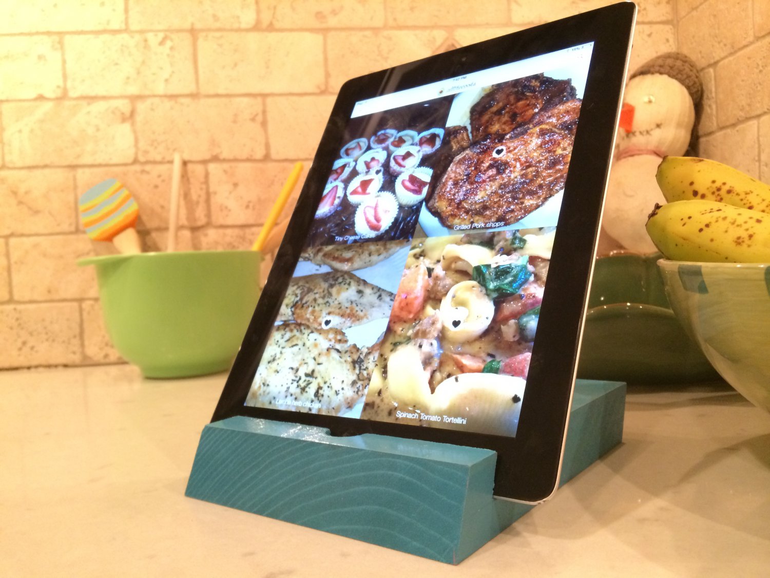 Wooden Tablet Stand