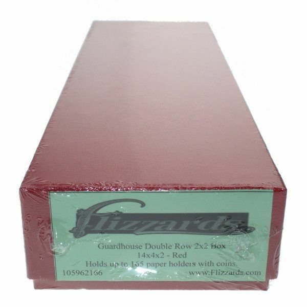 Guardhouse Double Row 2x2 Red Box - 14 x 4 x 2