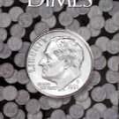 Dimes Coin Folder Album Plain, Any Date by H.E. Harris