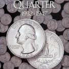 Washington Quarters Coin Folder Album #1 1932-1947 by H.E. Harris