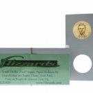 50 Cardboard/Mylar 2x2 Coin Holder Flips for Small Dollar 26.5mm, by Guardhouse
