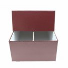 Guardhouse Double Row Slab - Maroon Coin Storage Box - 12 x 5.75 x 3
