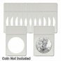 BCW - ASE Foam Inserts for Display Slabs, No Slabs, White -10 pk