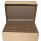 Guardhouse Coin Tube Storage Box, Heavy Duty - Large Dollar/Tan