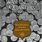 National Park Quarter Coin Folder  Album P&D, Vol. II, 2016-2021 by H.E. Harris