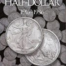 Walking Liberty Half Dollar Coin Folder Album #1, 1916-1936 by H.E. Harris