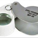 LED Illuminated Folding Jewelers Loupe, 10x-25mm