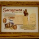 Sacagawea Single Coin, Solid Oak Frames 5x7