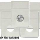 Dime Foam Inserts for Display Slabs, No Slabs, White 5 pk by BCW