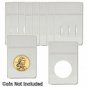 Small Dollar Foam Inserts for Display Slabs, No Slabs, White 10 pk by BCW