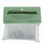 2x2 White Block Poly Ziplock Bags, Writeable 2 mil, 50 pack