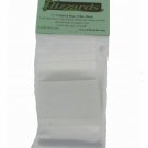 3 x 5 Ziplock Reclosable White Block Poly Bags Write On, 2 mil, 25 pack