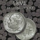Roosevelt Dimes Coin Folder Album #3 Starting 2000 by H.E. Harris