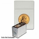 Small Dollar Foam Inserts for Display Slabs, No Slabs, White 25 pk by BCW