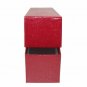 9x2x2 Red Storage Box for 2x2 Coin Holders and Flips, Single Row 2 pack