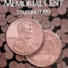 Lincoln Memorial Cent Coin Folder Album #2, 1999-2008 by H.E. Harris