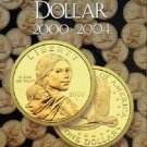 Sacagawea Dollar Coin Folder Album #1 2000-2004 P&D by H.E. Harris