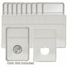 BCW - Display Slab with Foam Insert-Combo, Dime White, 10 pack