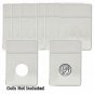 BCW - Display Slab with Foam Insert-Combo, Dime White, 10 pack