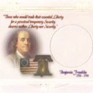 Franklin Half Dollar 2X3 Snap Lock Coin Holder, 3 pack