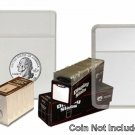 BCW - Display Slab with Foam Insert-Combo, Quarter White (25 pack)