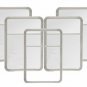 BCW - Display Slab with Foam Insert-Combo, Nickel White, 5 pack
