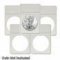 BCW - Display Slab with Foam Insert-Combo, American Silver Eagle White, 5 pack