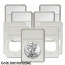BCW - Display Slab with Foam Insert-Combo,American Silver Eagle White, 10 pack