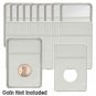 BCW - Display Slab with Foam Insert-Combo, Penny White, 10 pack
