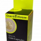 Direct Fit Coin Capsules for 1/10oz Gold Eagle by Guardhouse 16mm, 10 pack