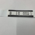 Currency Straps - Self Sealing Money Bands, $25 Black, 100 pack