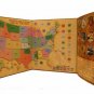 Whitman National Park Quarter Map Coin Folder 2010-2021