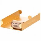 Buff Aluminum Half Dollar Coin Roll Storage Tray, Heavy-duty