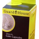 Guardhouse Large Dollar 38.1mm Direct Fit Coin Capsules, 10 pack