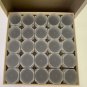 Guardhouse Large Dollar/Tan Coin Tube Box w/ 25 Large Dollar, Square Coin Tubes
