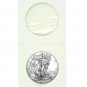 Guardhouse 2.5 x 2.5 Crown-Silver Eagle Cardboard Mylar Coin Flips, 50 pack