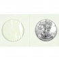 Guardhouse 2.5 x 2.5 Crown-Silver Eagle Cardboard Mylar Coin Flips, 50 pack