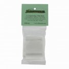 Ziptop 2x2 White Block Re-closeable Poly Bags, 2 mil  25 pack