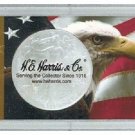 American Silver Eagle Frosty Case, 2x3 Coin Display Snap Lock Holder 3pk