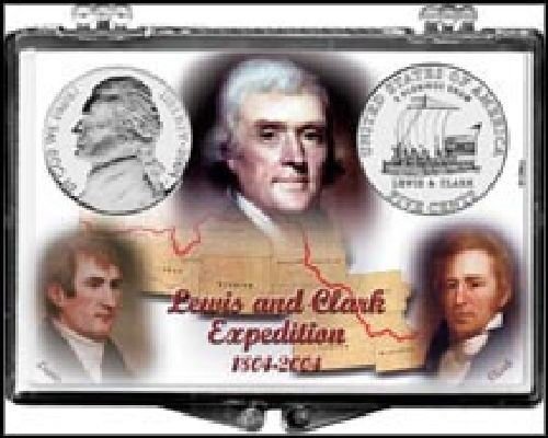 Louis and Clark 2004, 2x3 Snap Lock Coin Holder, 3 pack