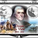 Ocean in View Nickel 2005, 2X3 Snap Lock Coin Holders, 3 pack