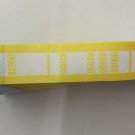 Currency Straps - Self Sealing Money Bands, $1000 Yellow, 100 pack, by NF String