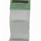 Ziptop 3x5 White Block Re-closeable Poly Bags, 2 mil 25 pack