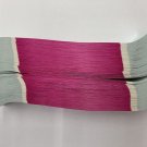 Currency Straps - Self Sealing Money Bands, $250 Pink, 500 pack, by NF String