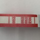 Currency Straps - Self Sealing Money Bands, $500 Red, 500 pack, by NF String