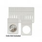 Large Dollar Foam Inserts for Display Slabs, No Slabs, White 10 pk by BCW