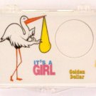 Golden Dollar It's A Girl - Stork, 2X3 Snap Lock Coin Holders, 3 pack